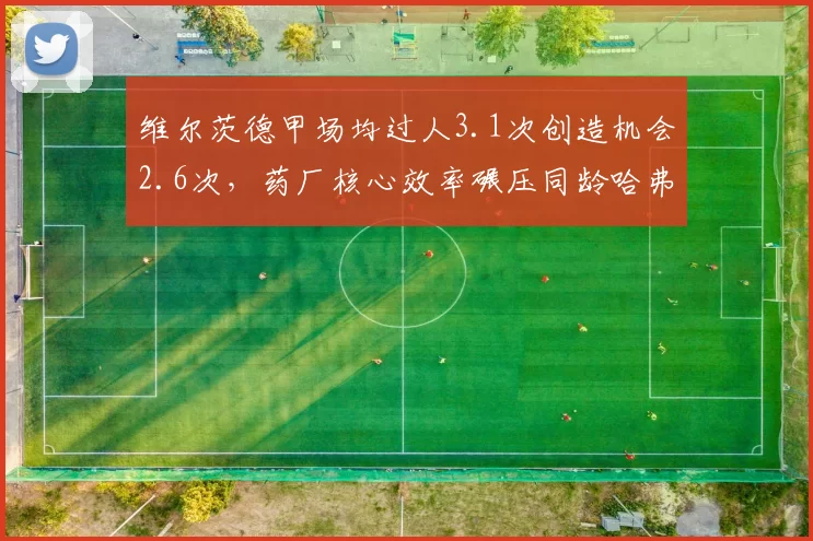 维尔茨德甲场均过人3.1次创造机会2.6次，药厂核心效率碾压同龄哈弗茨