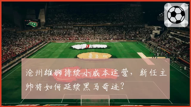 沧州雄狮持续小成本运营，新任主帅将如何延续黑马奇迹？